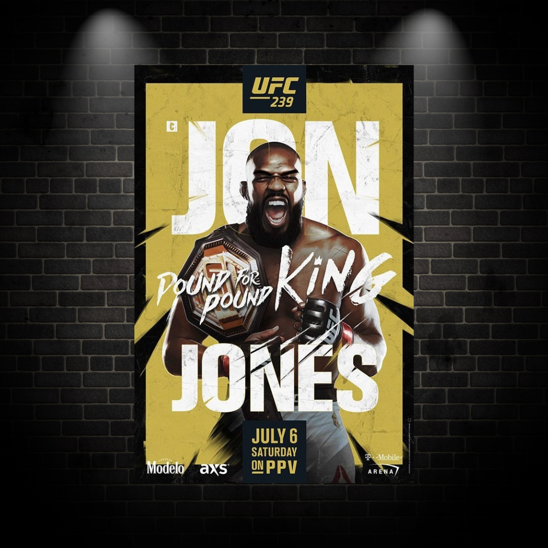 UFC Fighter Jones Poster