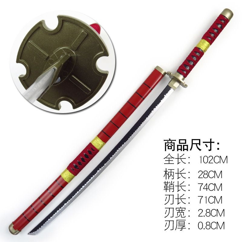 Zoro Sandai Kitetsu Wooden Katana - 102 cm