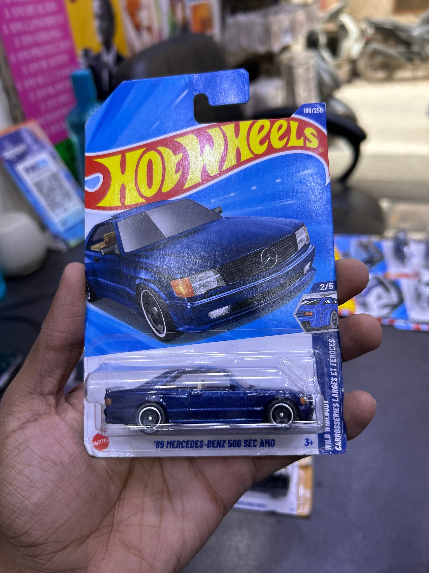 89 Mercedes Benz Hot Wheels