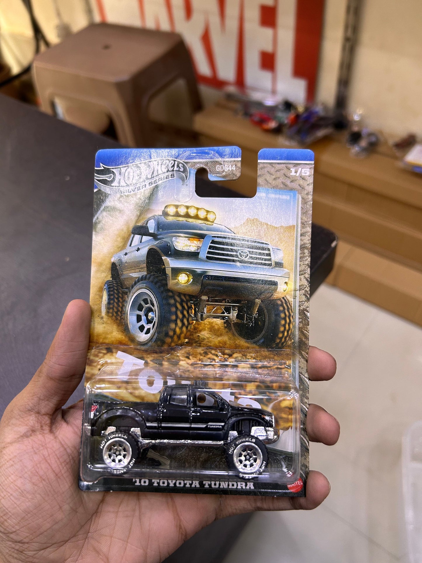 Toyota Tundra Silver Series Hot Wheels