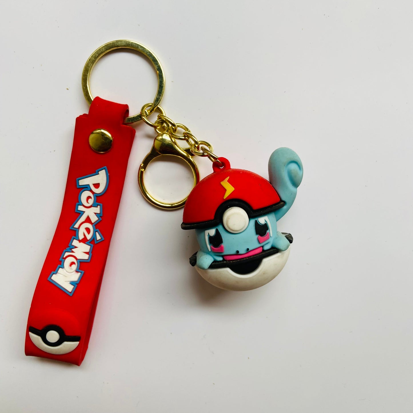 Squirtle Poke Ball Keychain