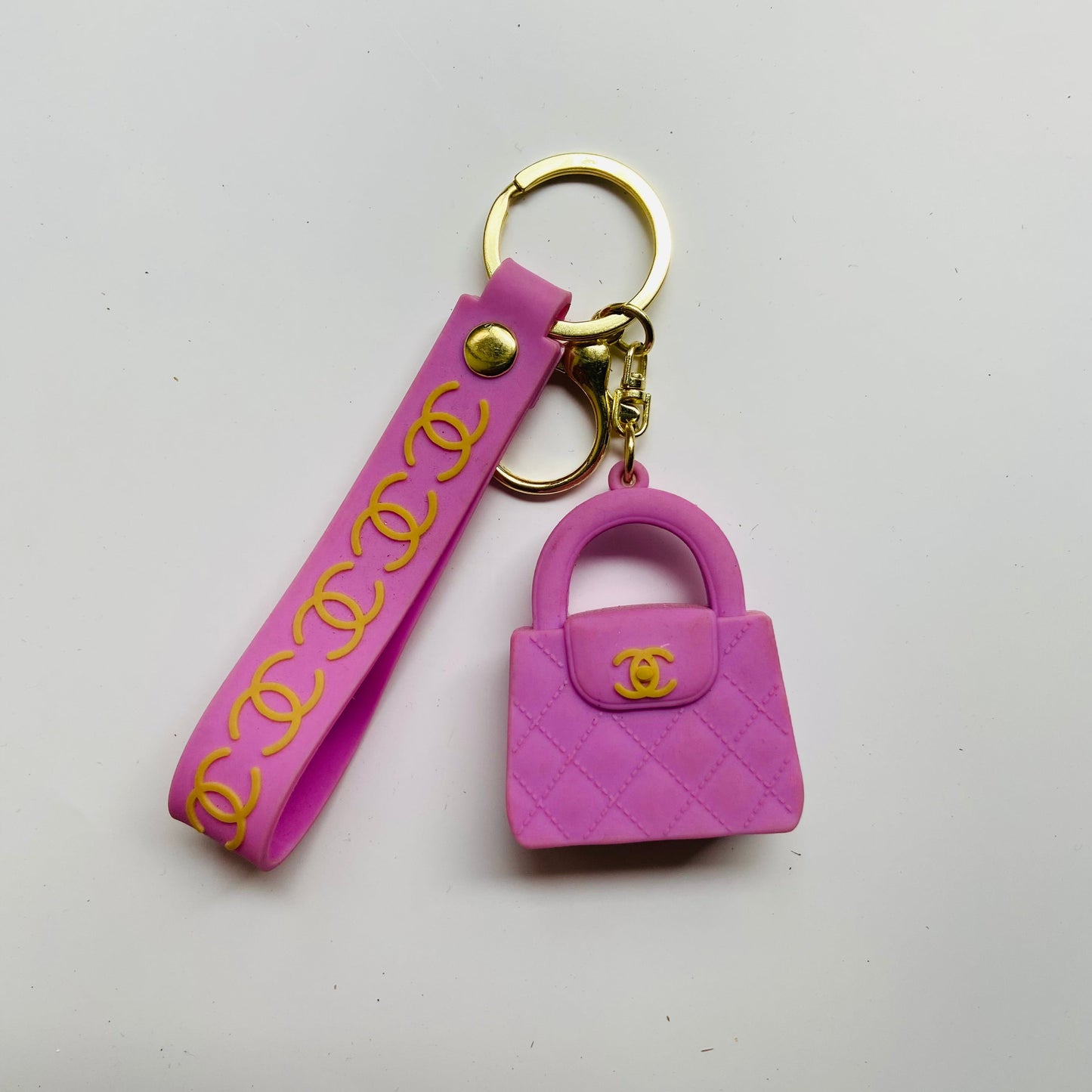 Purple Bag Keychain