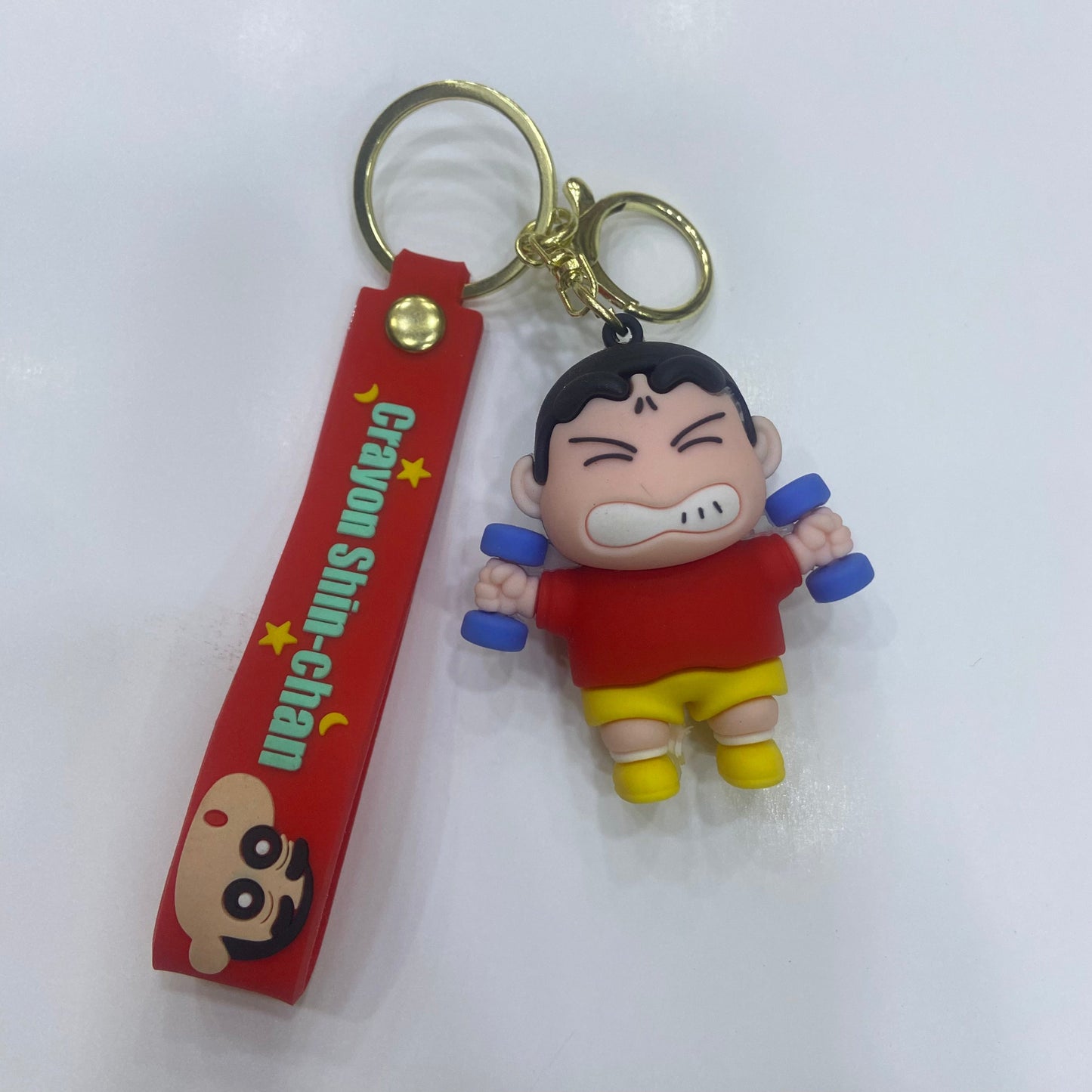 Shinchan GYM Keychain