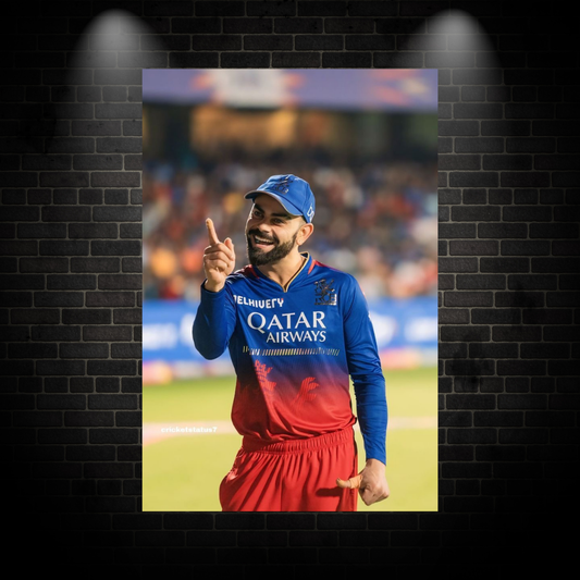 Virat RCB Poster