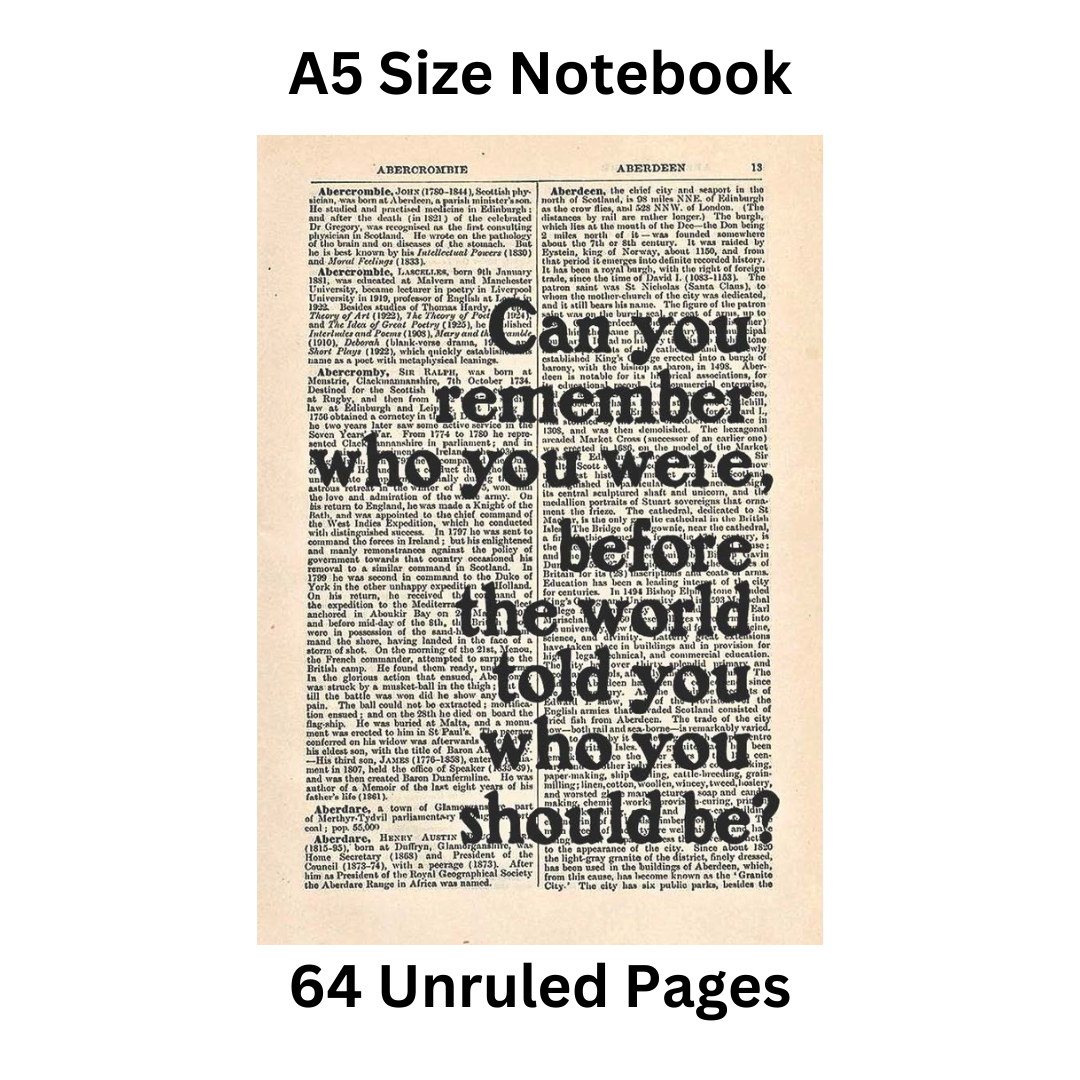 Can You Remember Doodle Notebook