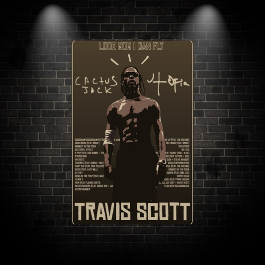 Travis Scott Art Poster