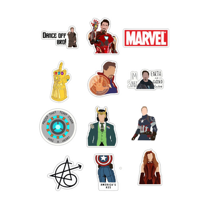 Marvel Sticker Sheet 2