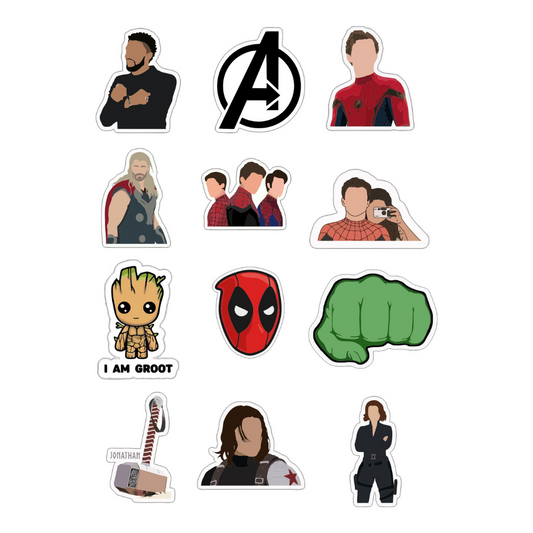 Marvel Sticker Sheet 1