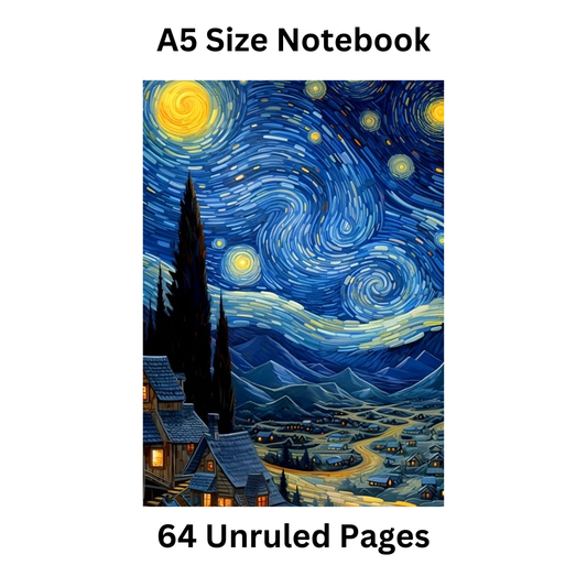 Van Gogh Doodle Notebook