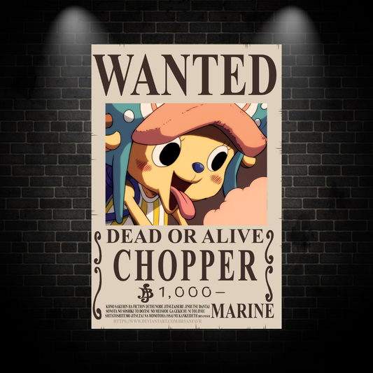 Chopper Wanted Poster