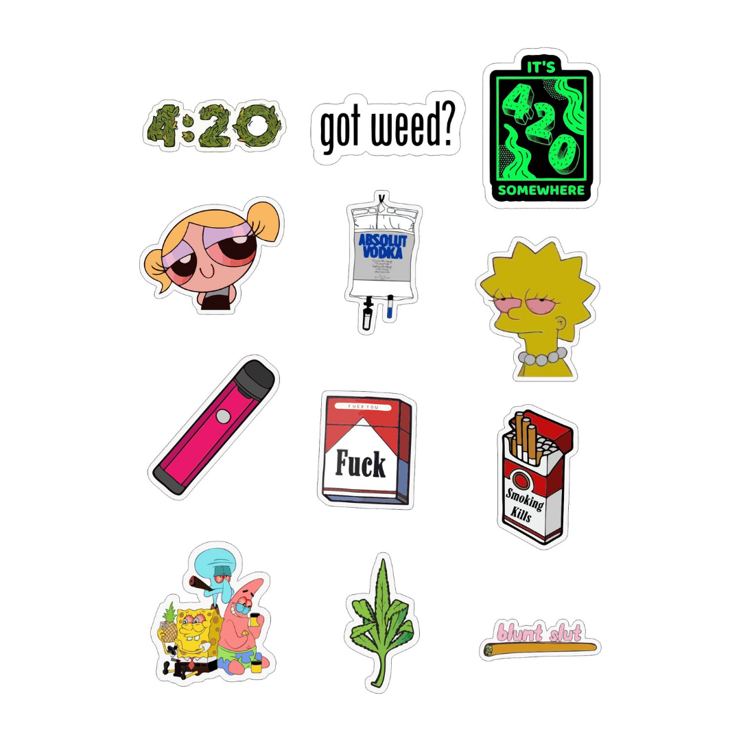 So High Sticker Sheet