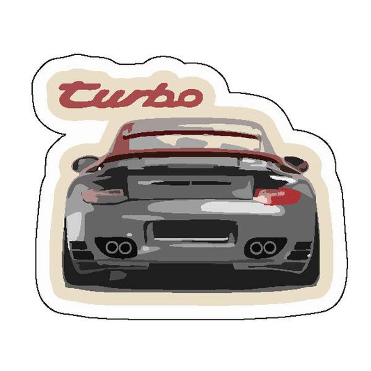 Porsche Turbo Sticker