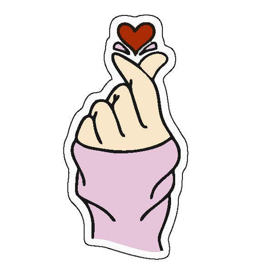 Kpop Heart Sticker
