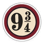 9 3/4 Harry Potter Sticker