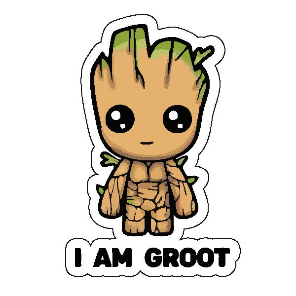 I Am Groot Sticker
