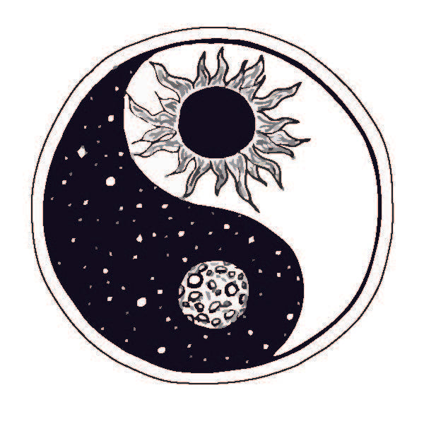 Yin & Yan Sticker