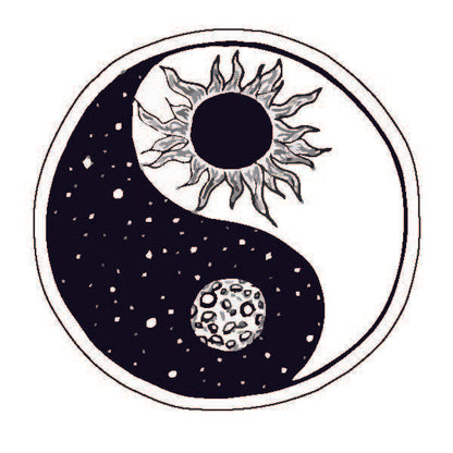 Yin & Yan Sticker