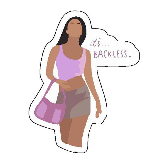 Poo Its Backless Sticker