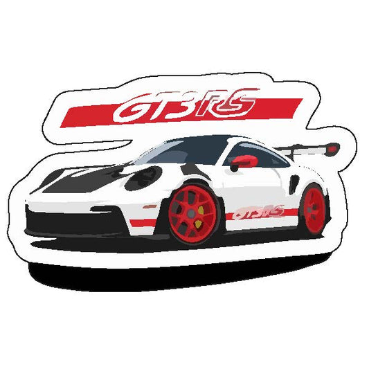 Porsche GT3RS Sticker