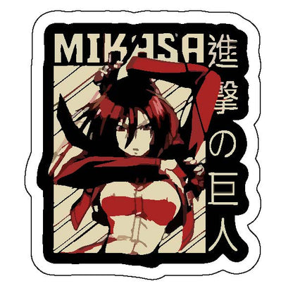 Mikasa Sticker
