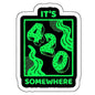 4:20 Sticker 1