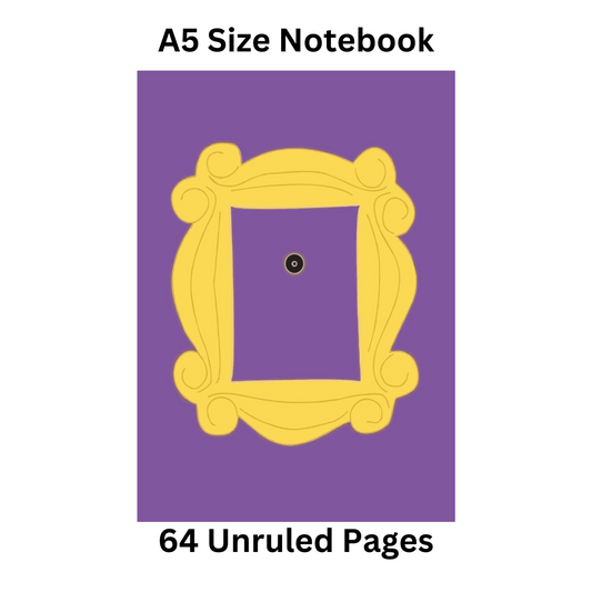 Friends Purple Doodle Notebook