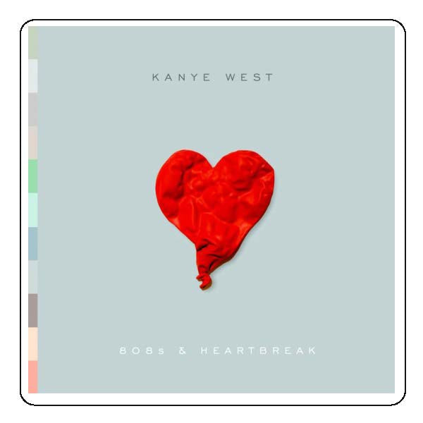 808's & Heart Break by Kanye West Sticker