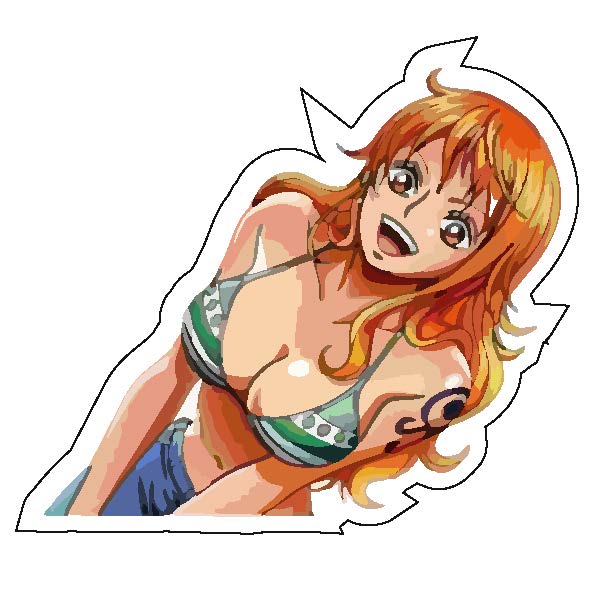 Nami One Piece Sticker