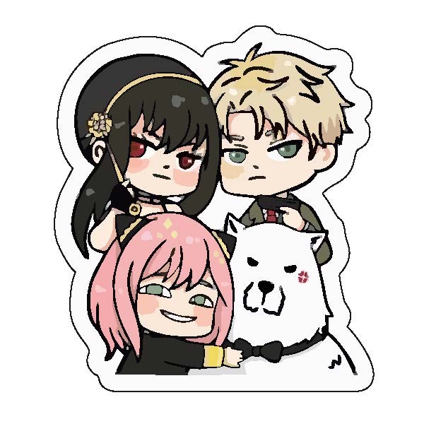 SpyXFamily Sticker 1