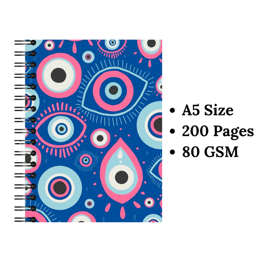 Aesthetic Evil Eye Wiro Notebook