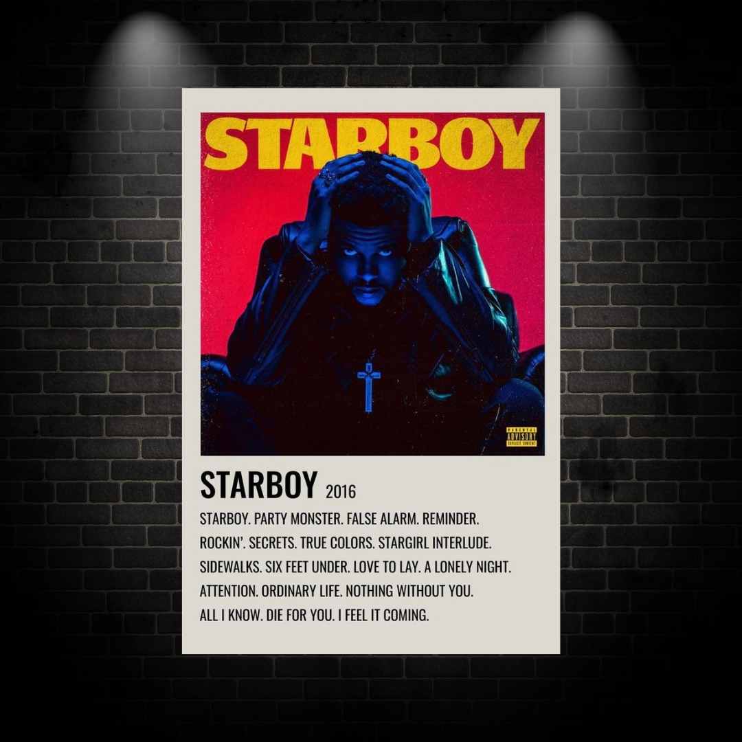 Weeknd Star Boy Poster