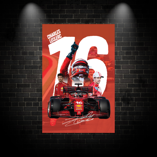 Charles Leclerc Poster