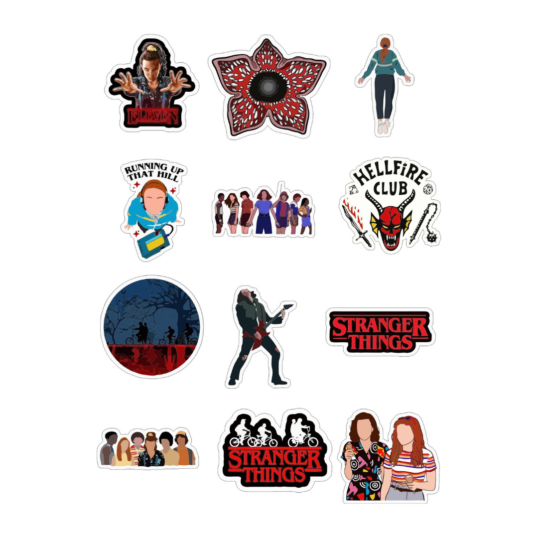 Stranger Things Sticker Sheet