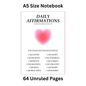 Daily Affirmations Doodle Notebook