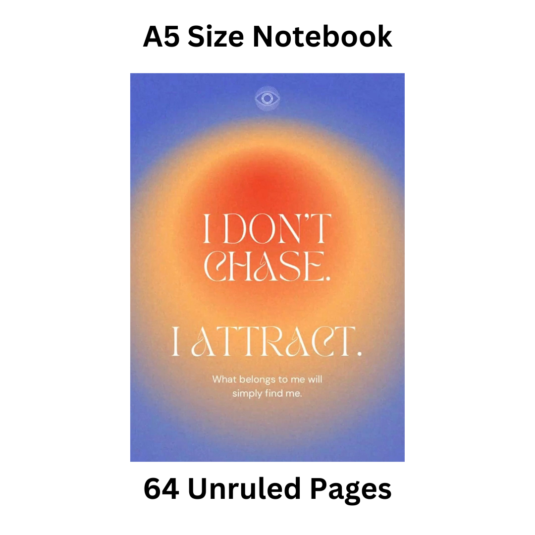 I Don’t Chase Doodle Notebook