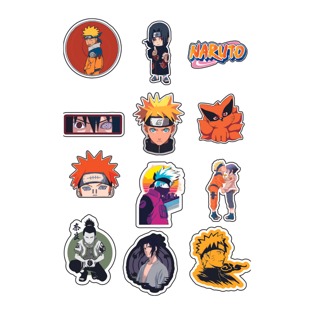 Naruto Sticker Sheet 2