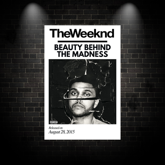 The Weeknd madness Poster