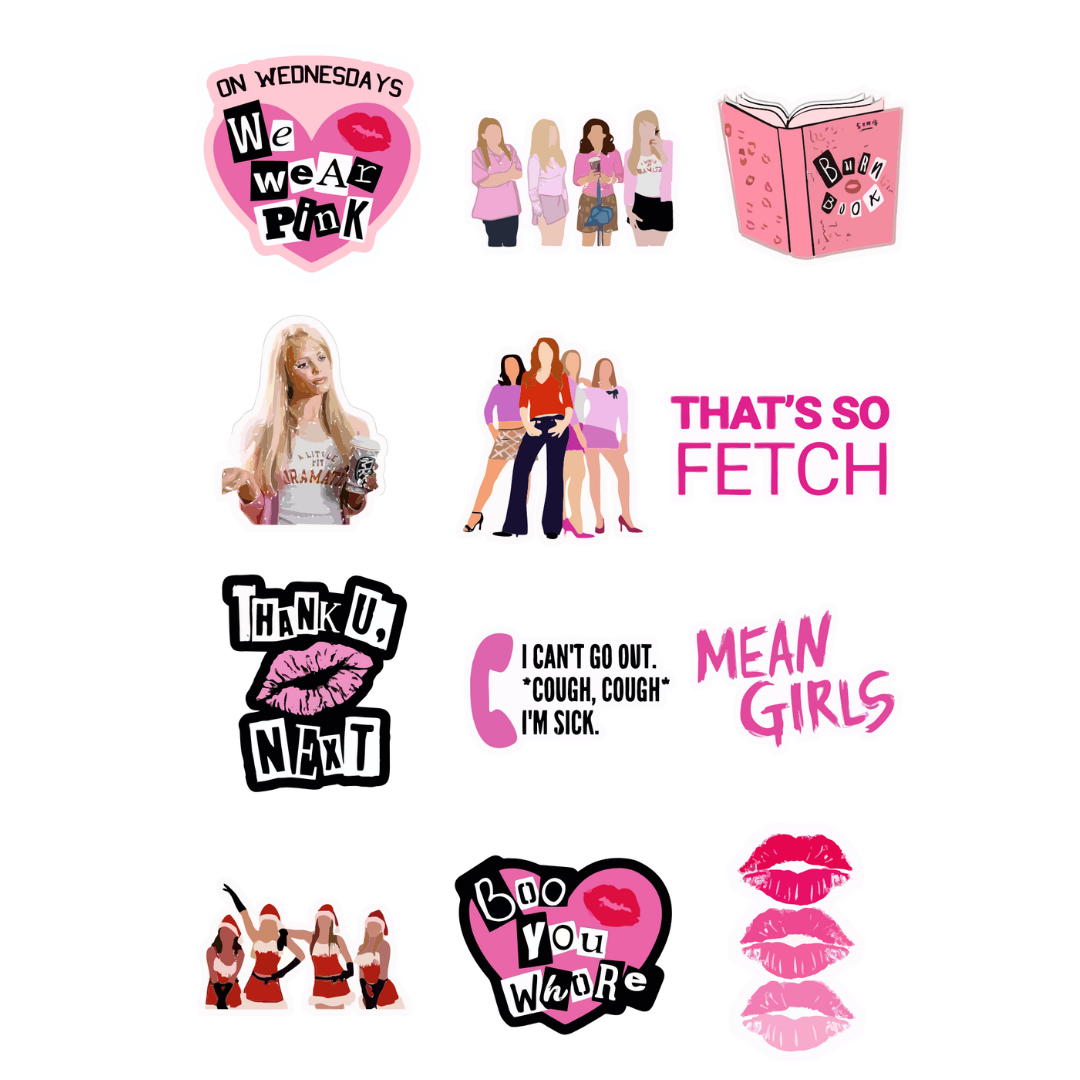 Mean Girls Sticker Sheet