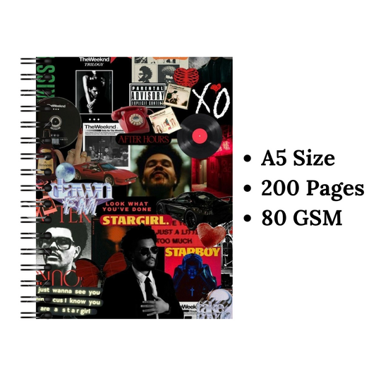 The Weeknd Wiro Notebook