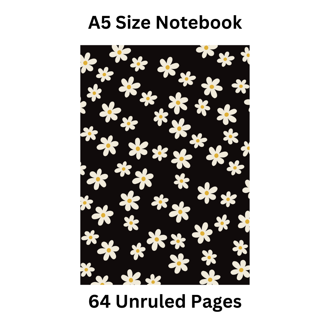 Flower Doodle Notebook