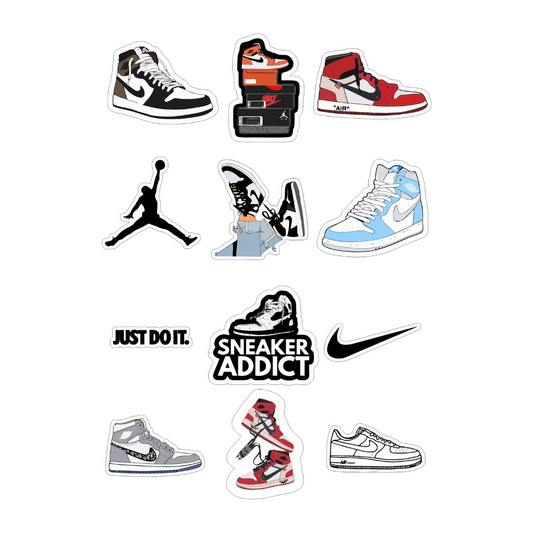 Sneakers Sticker Sheet