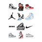 Sneakers Sticker Sheet