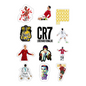 Ronaldo Sticker Sheet