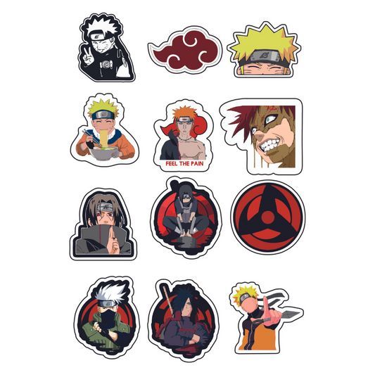 Naruto Sticker Sheet 1