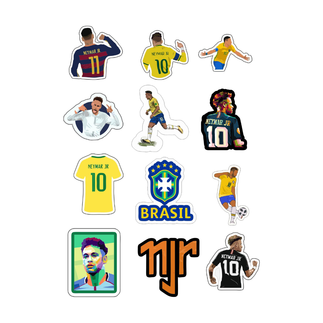 Neymar Sticker Sheet