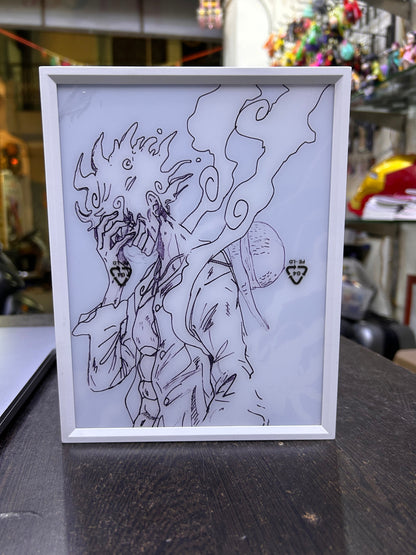 One Piece Luffy Box Lamp