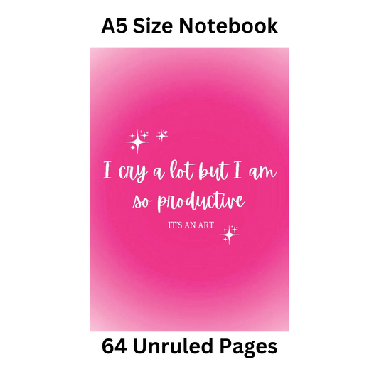 Cry A Lot Doodle Notebook