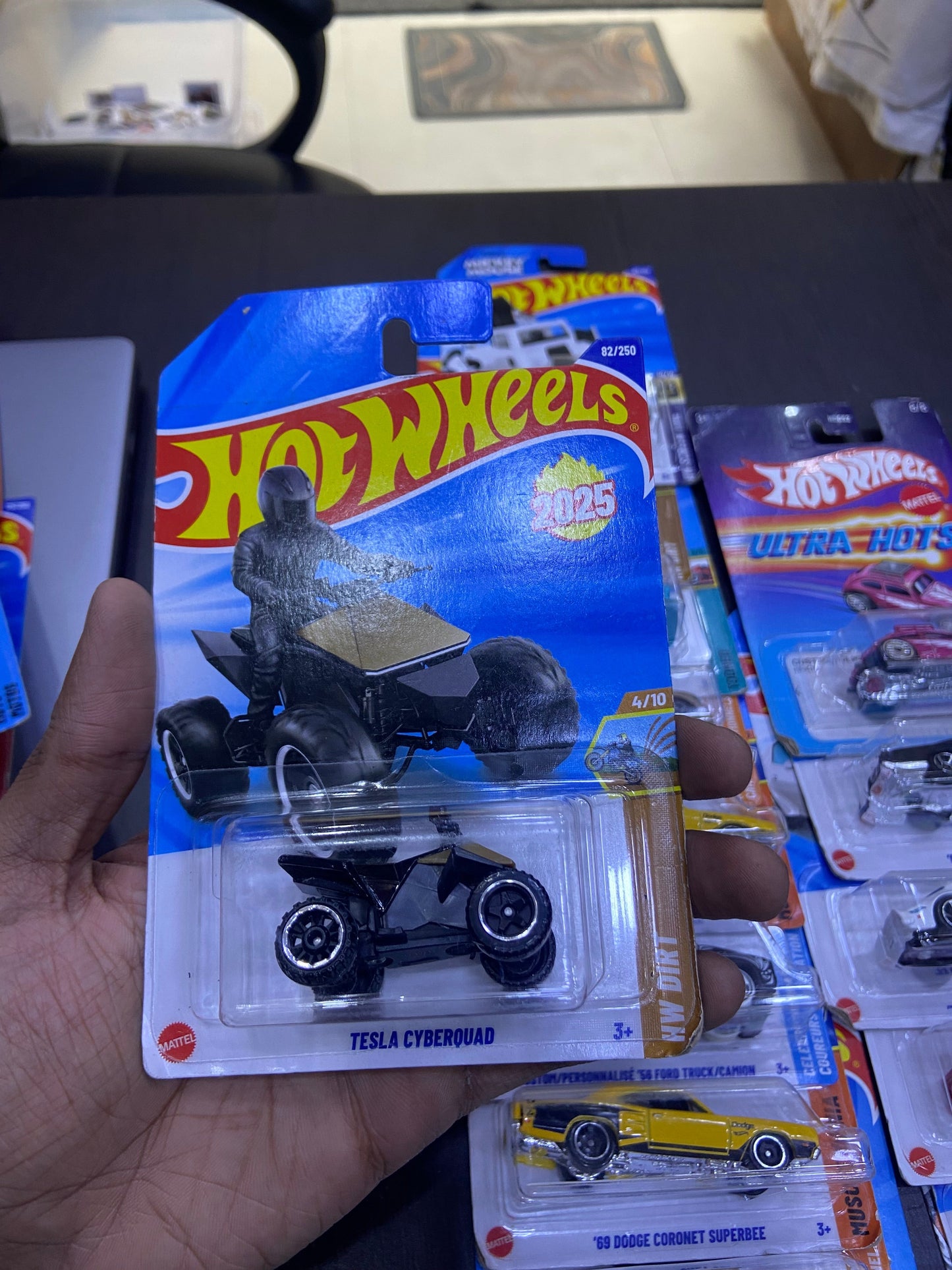Tesla Cyberquad Hot Wheels