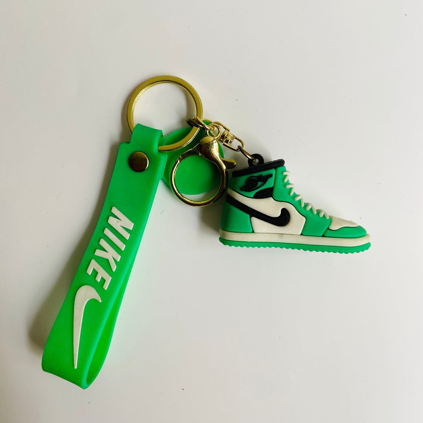 Green Sneakers Keychain