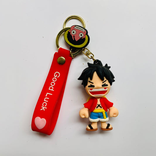 Luffy Laughing Keychain